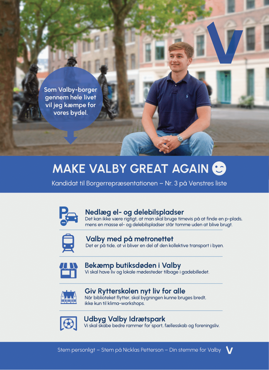 Valby Flyer Front